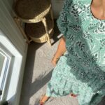 YAS Botanico Ankle Dress