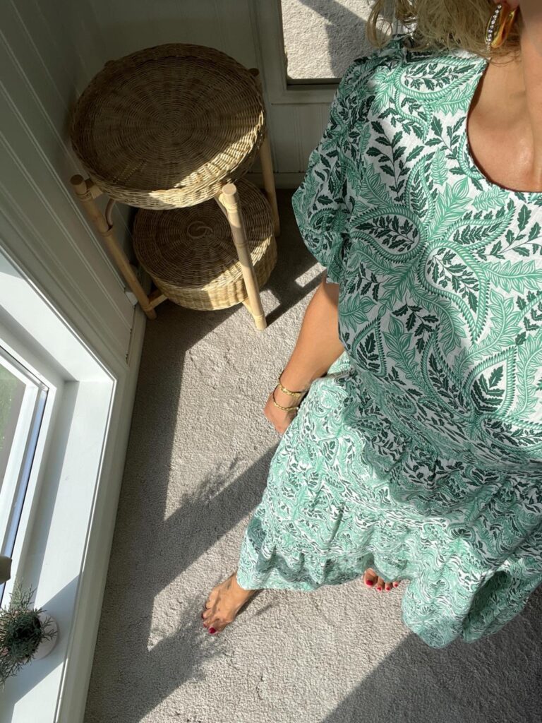 YAS Botanico Ankle Dress