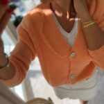 BYIC Vicky Cardigan Orange