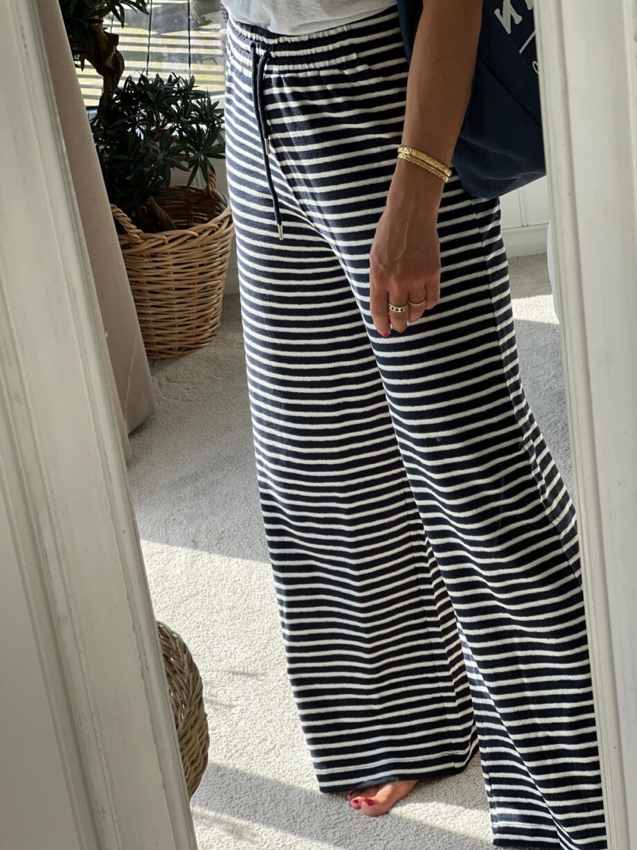 Basic Apparel Anneli Pants Sky Captain/Birch