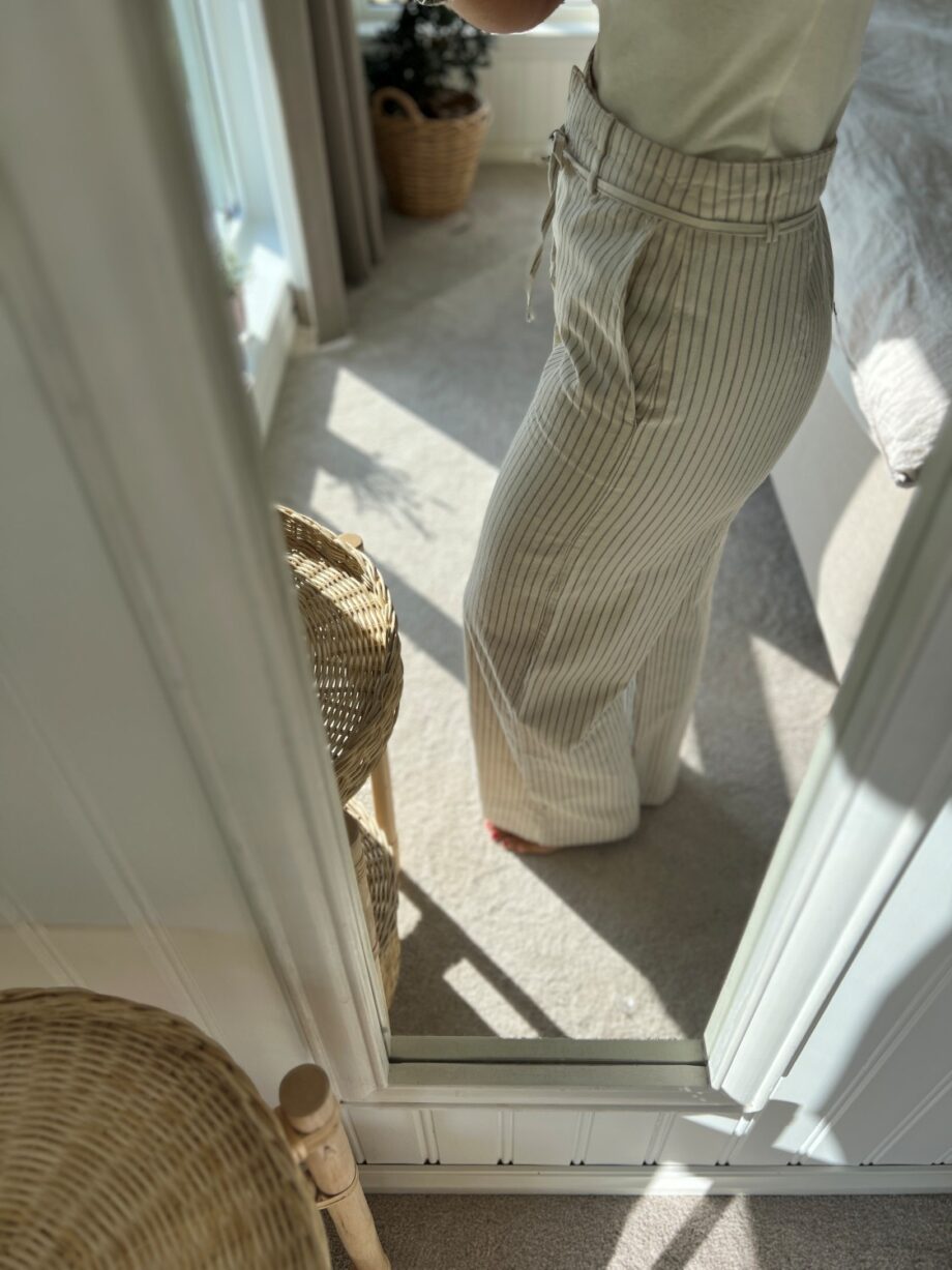 Selected Femme Johanne Striped Pant