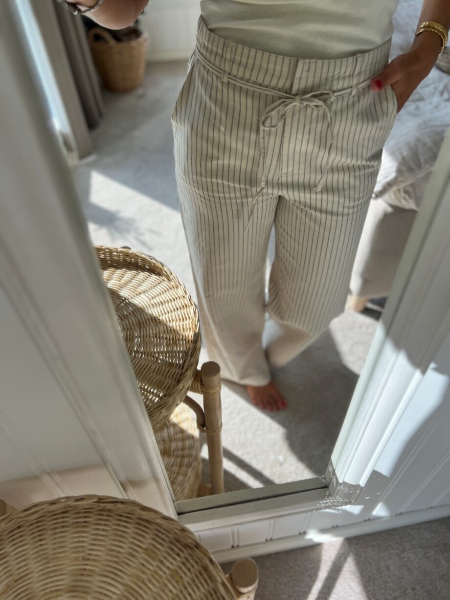 Selected Femme Johanne Striped Pant