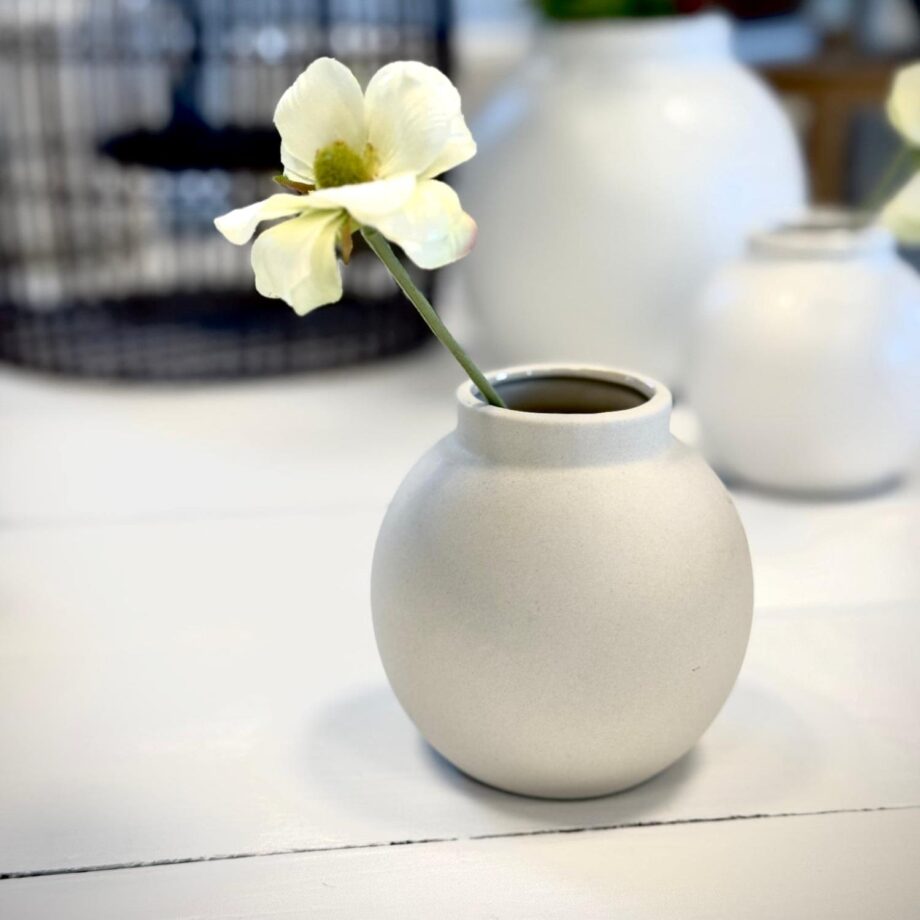 Søgne Home Nora Vase Small Beige