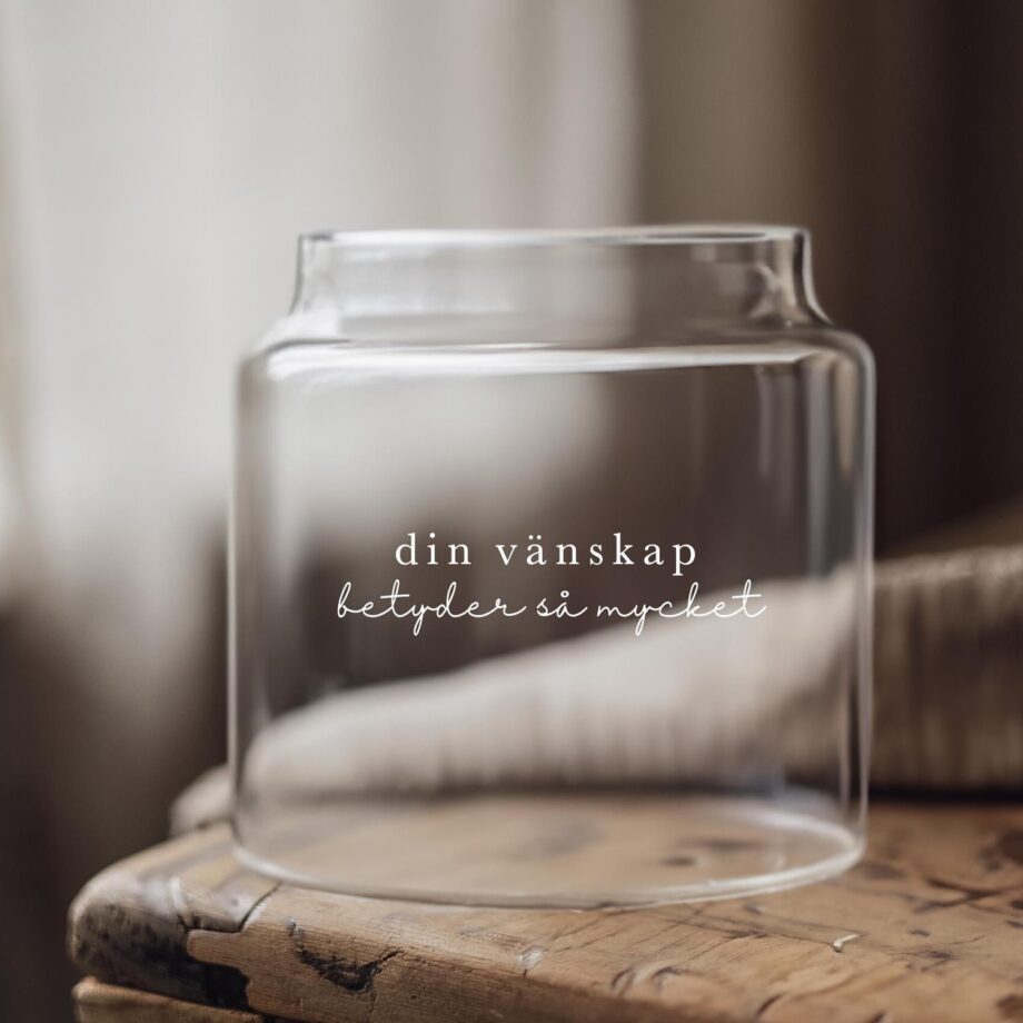 Majas Cottage Lykt Din vänskap betyder så mycket