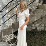 BY IC Agnete Long Dress Off White Farsund