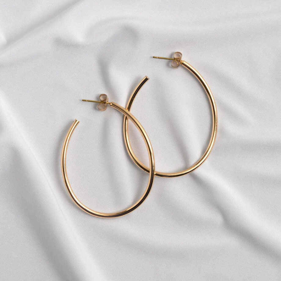 Timi of Sweden Natalie Thin Large Hoop