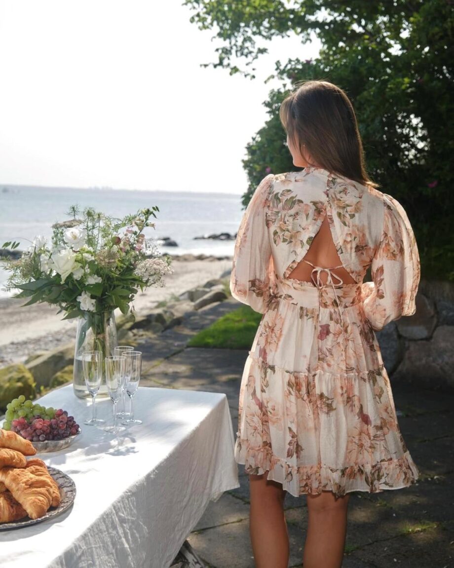 Neo Noir Miller Mega Floral Dress