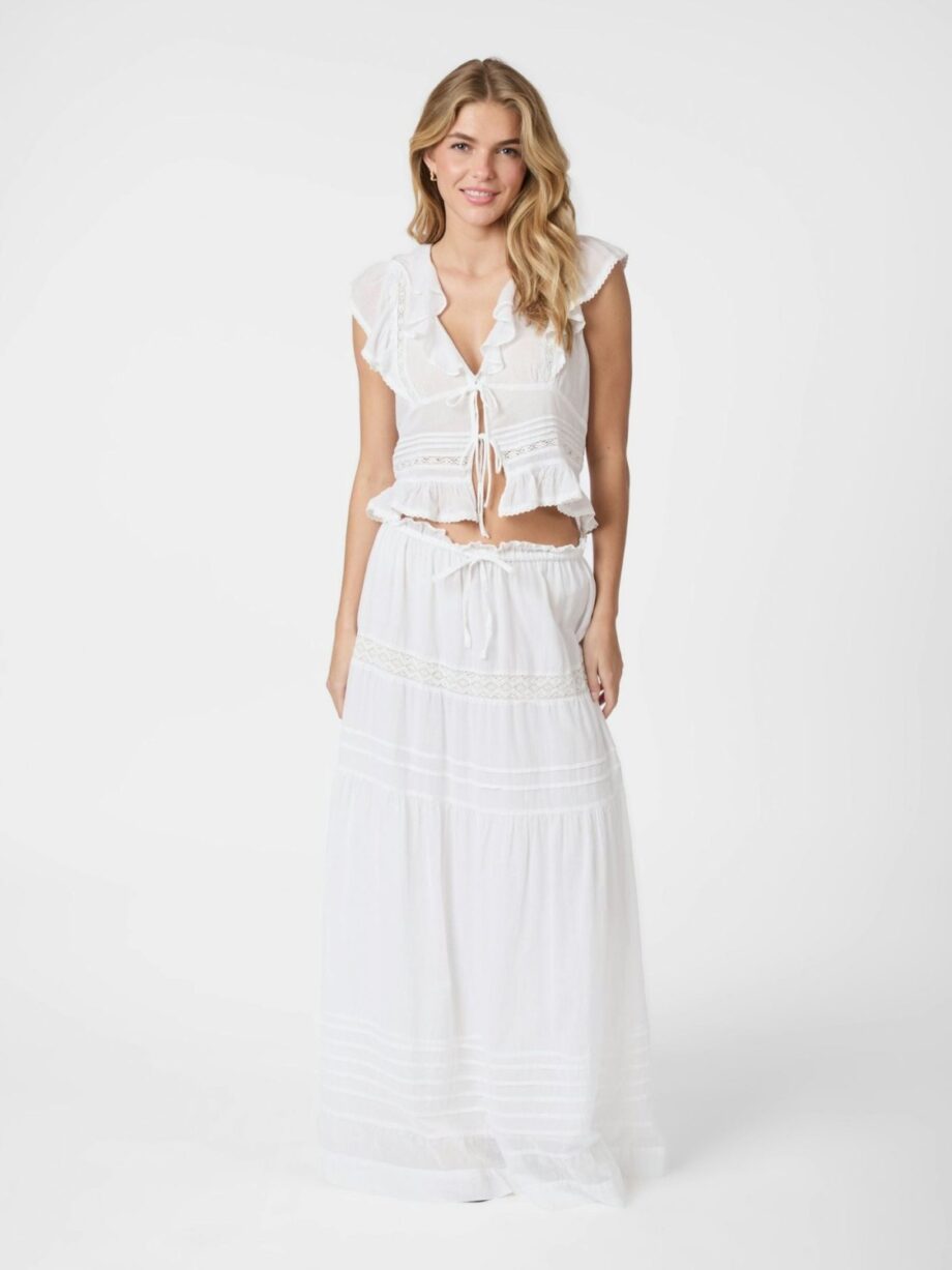 Neo Noir Fippo Voile Skirt