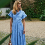 Neo Noir Nellie Stripe Dress