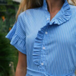 Neo Noir Nellie Stripe Dress