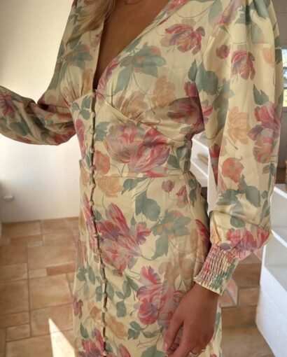 BY IC Addy Dress Pastel Garden
