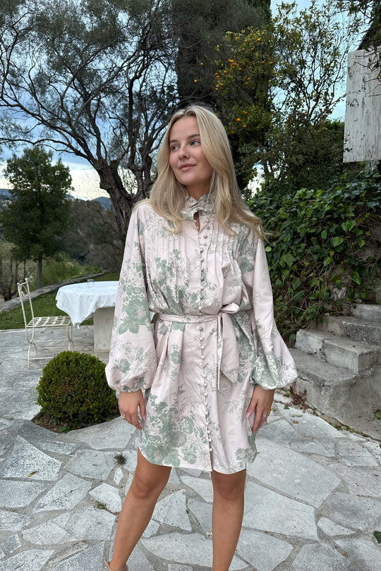 BY IC Ingeborg Dress Dusty Green