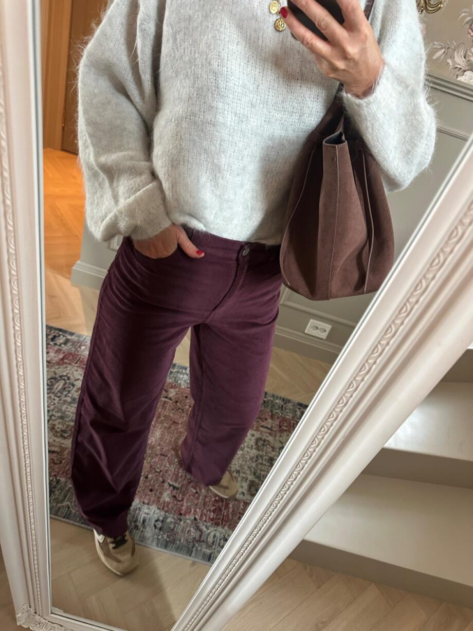 Selected Femme Runa Corduroy Pant 32"