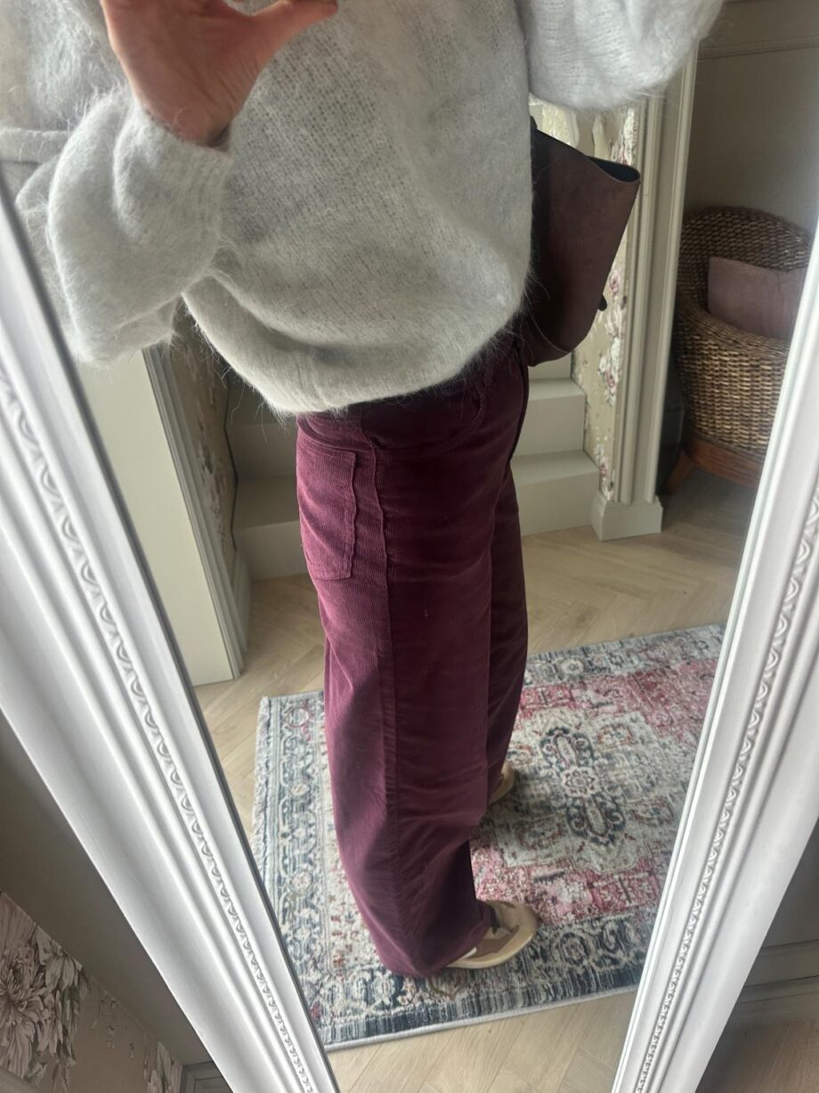 Selected Femme Runa Corduroy Pant 32"