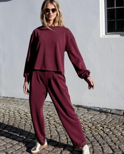 Close to my heart Karma Sweater Jersey Burgundy
