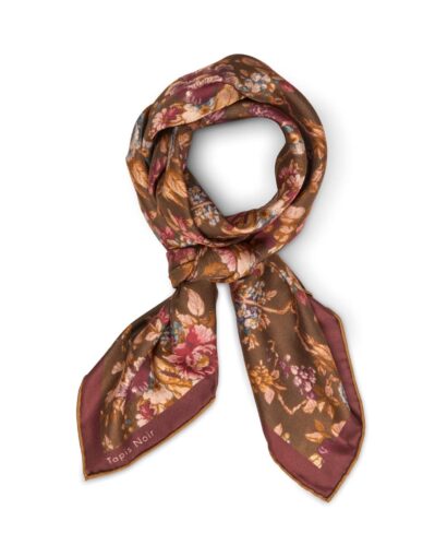Tapis Noir Classical Daisy Scarf 88x88