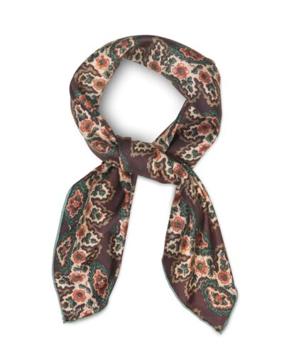Tapis Noir Small Classical Dara Scarf 67x67