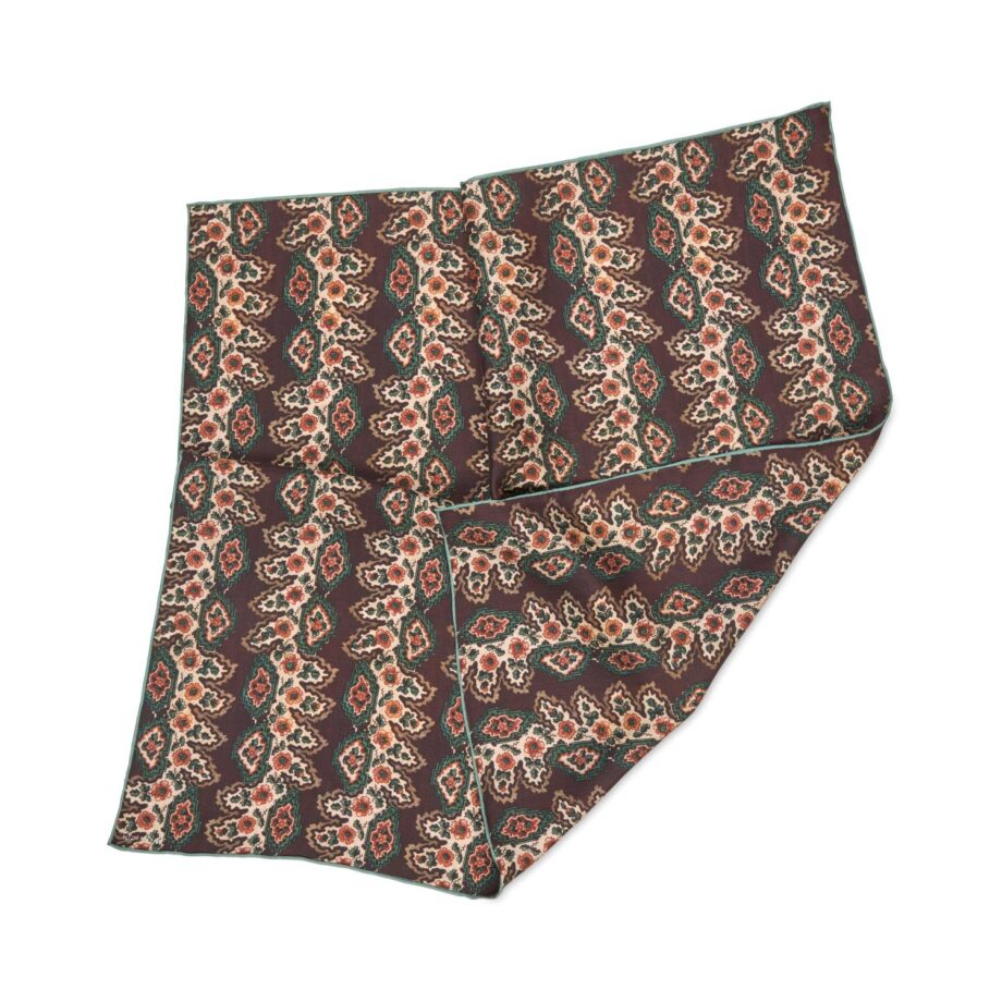 Tapis Noir Small Classical Dara Scarf 67x67