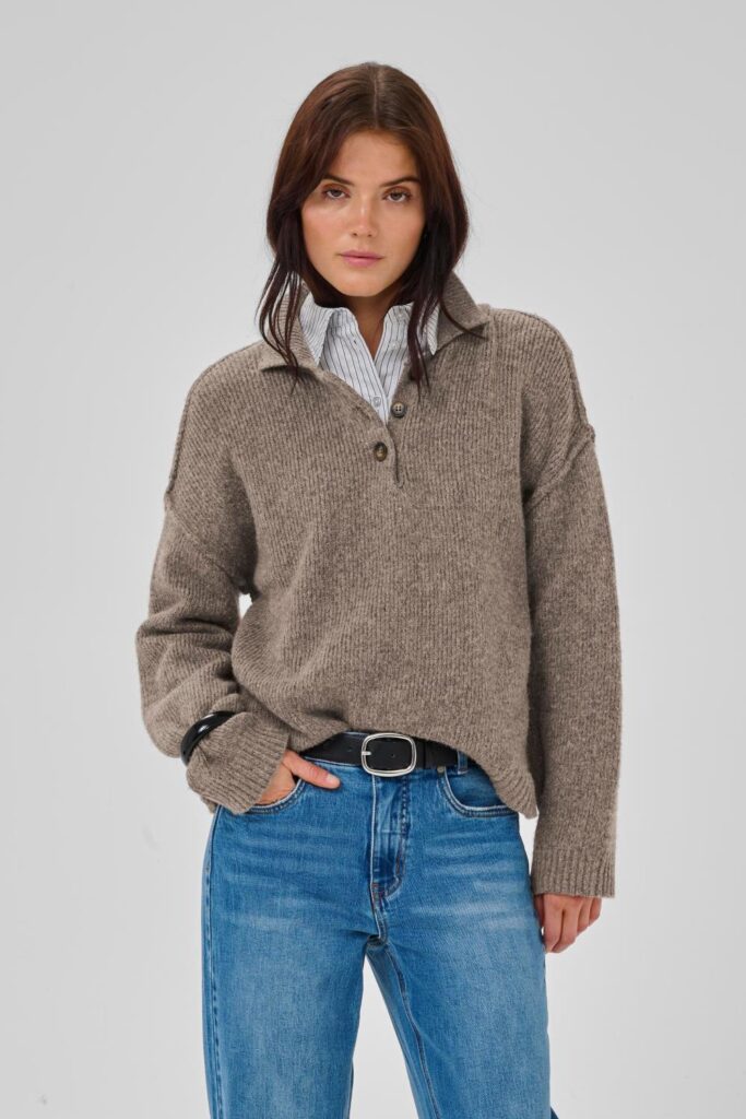My Essential Paloma Polo Pullover