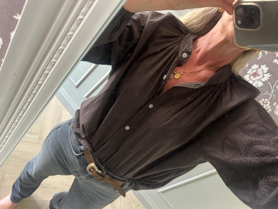 Le Coco Siri Blouse Choco