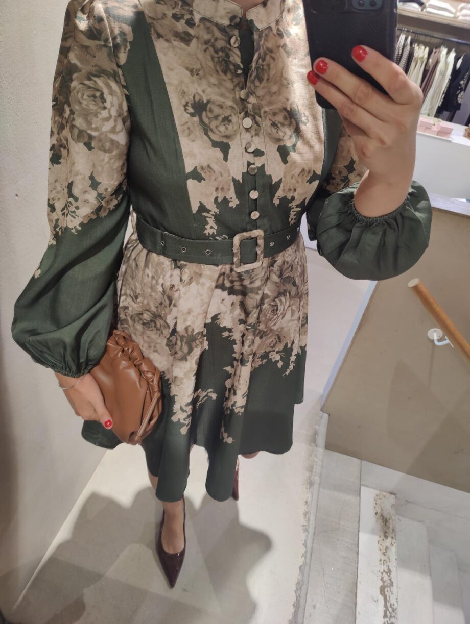 Le Coco Livia Dress Green