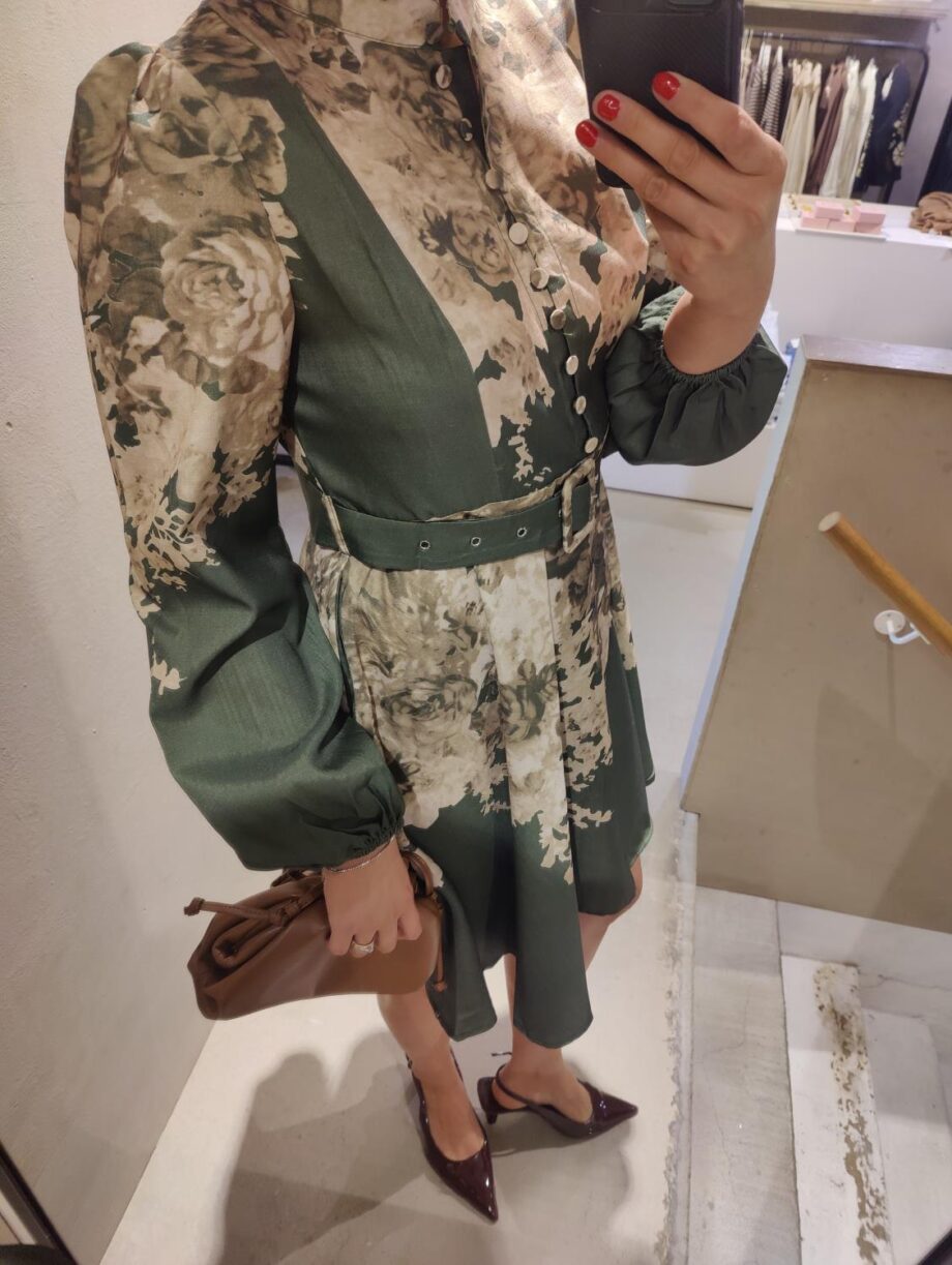 Le Coco Livia Dress Green