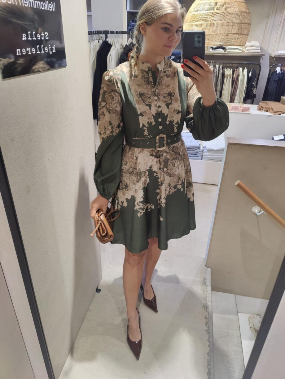 Le Coco Livia Dress Green