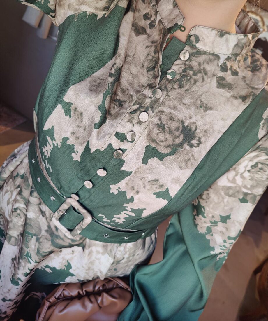 Le Coco Livia Dress Green