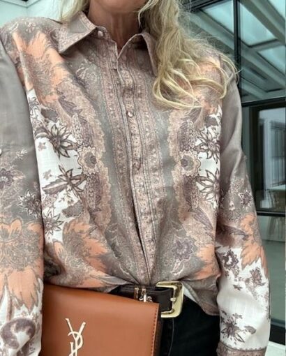 Le Coco Penna Blouse Taupe