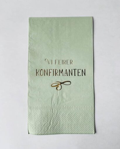 Trend Design Serviett Konfirmaten