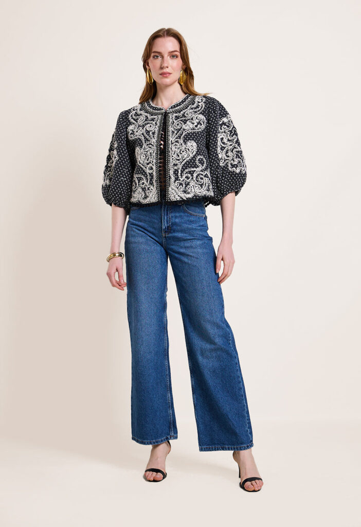 Scarlett Poppies Celeste Onyx Black