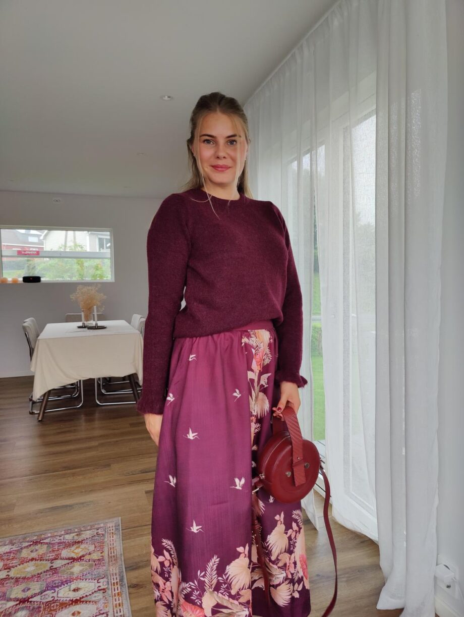 Le CoCo Søs Skirt Red Wine