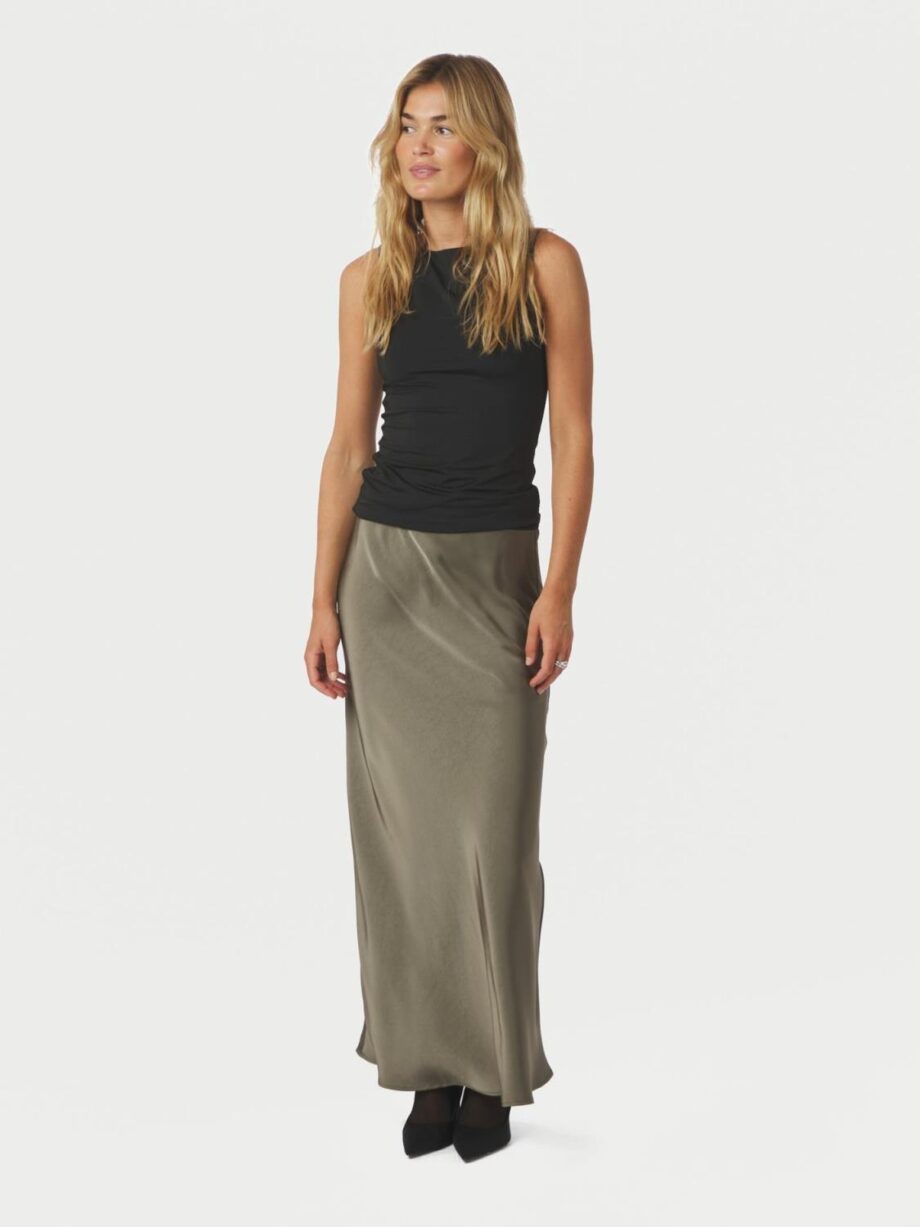 Neo Noir Bovary Skirt Cold Army