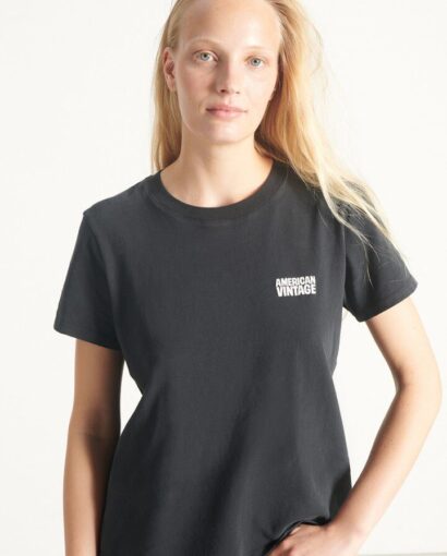 American Vintage T-Shirt Tenebre YKO02CH25