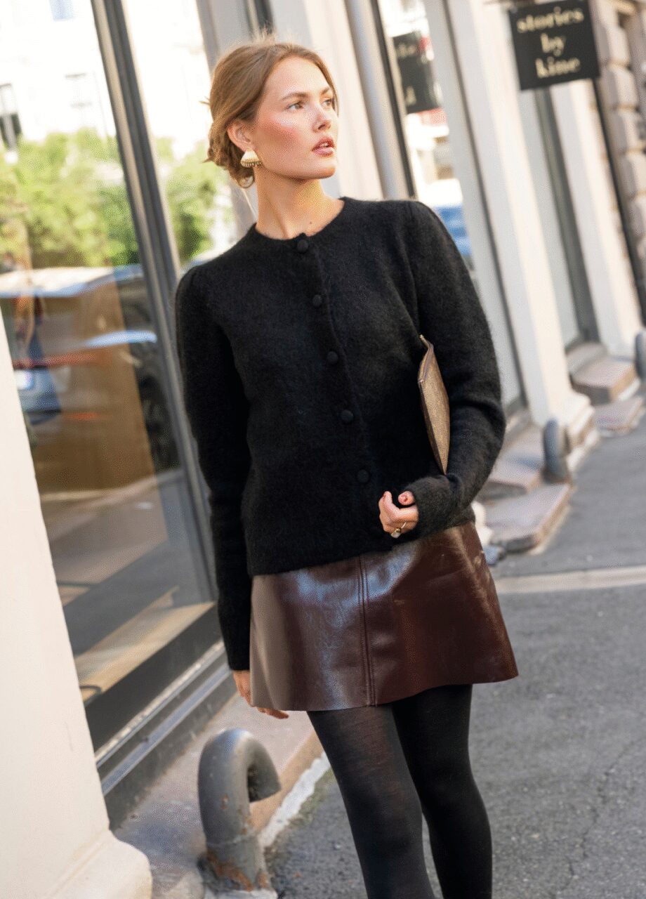 Miss Maya Ulla Cardigan Black