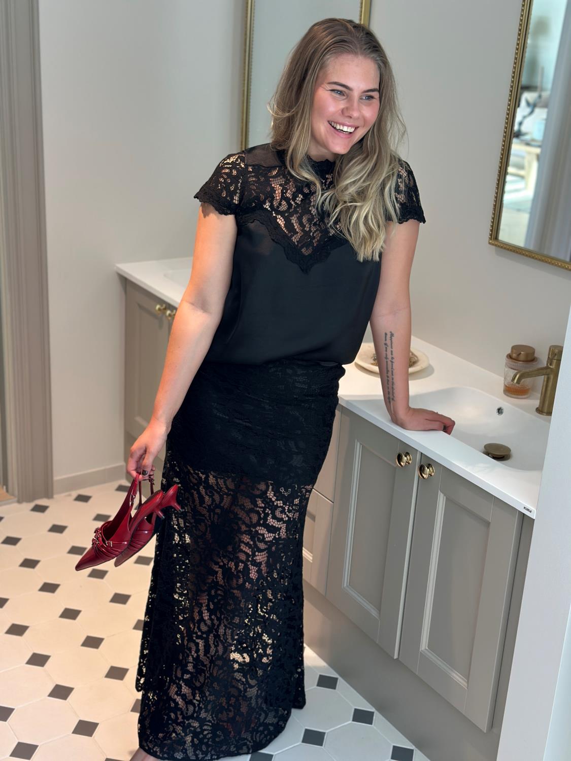 Ravn Ravn Sagerv Skirt Black