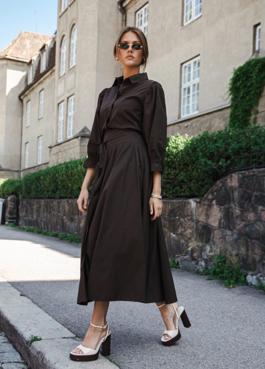 Miss Maya Astrid Skirt Chocolate