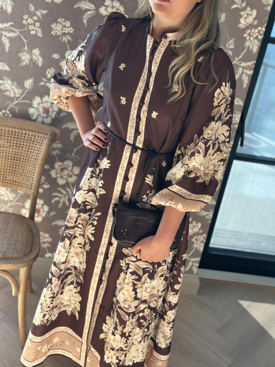 From Paris With Love Isabell Kjole Choco R8018
