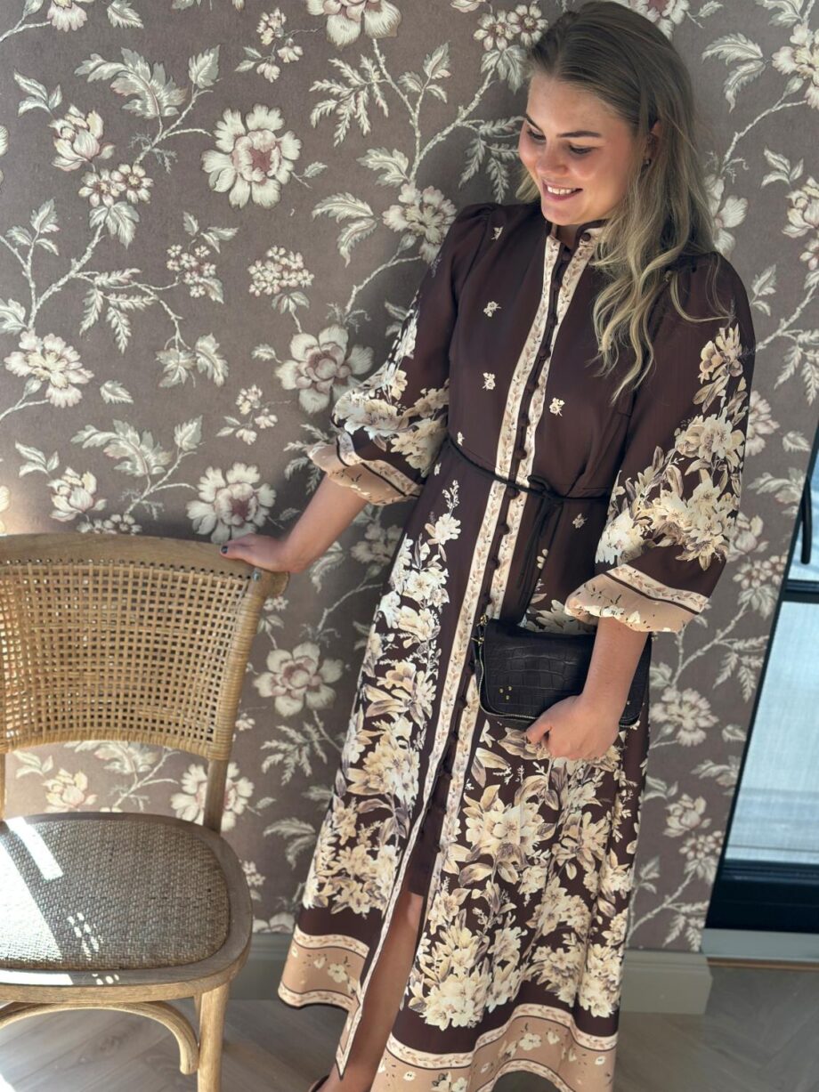 From Paris With Love Isabell Kjole Choco R8018