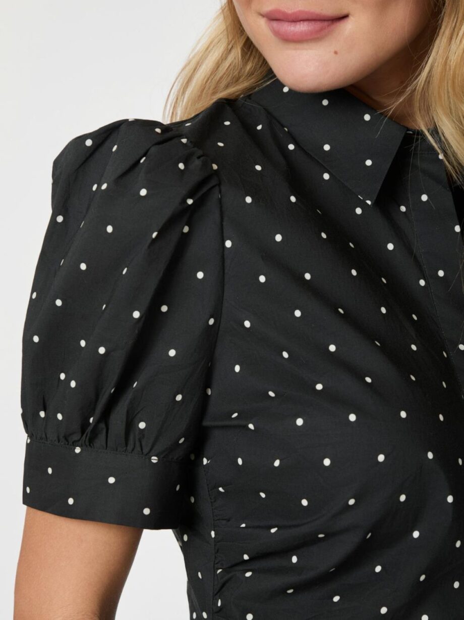 Neo Noir Frannie Dot Shirt