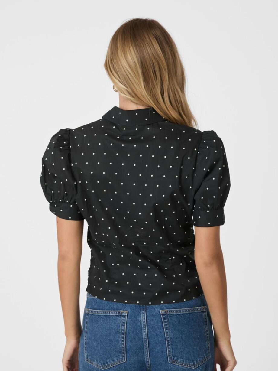 Neo Noir Frannie Dot Shirt