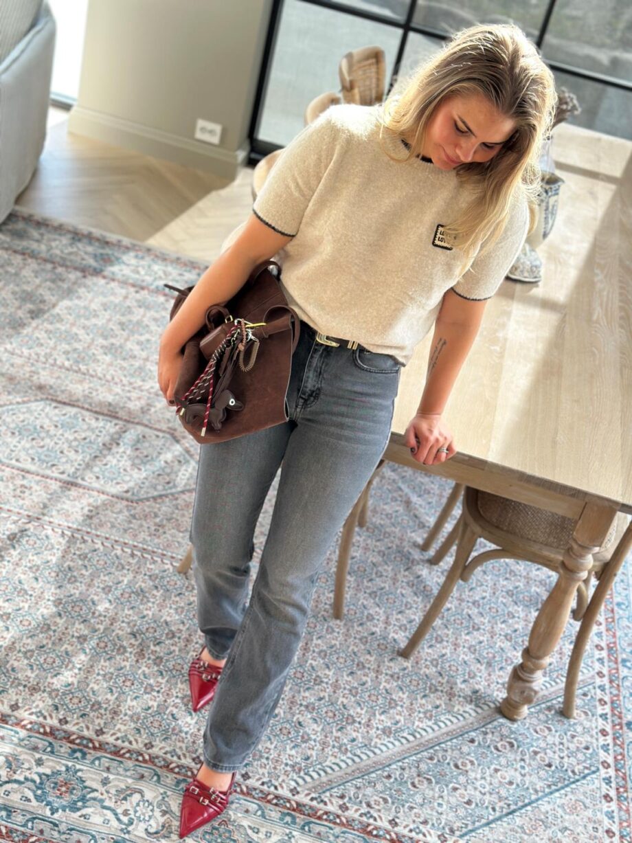 Le Coco Caroline Knit Tee