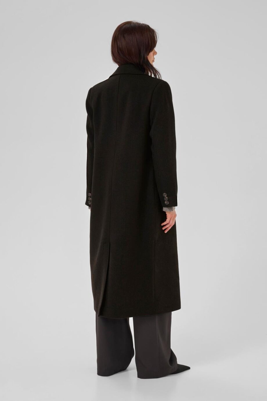 My Essential Wardrobe Frannie Coat Espresso