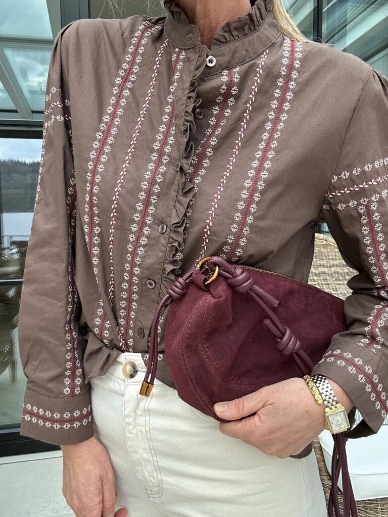 Le Coco Clara Blouse Choco