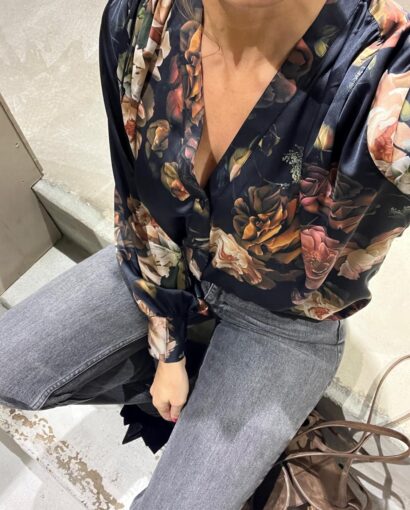 Karmamia Amelia Shirt Scarlett Flower