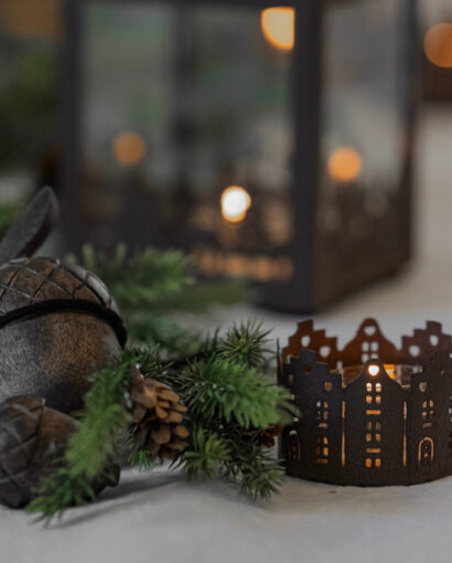Søgne Home Lysholder Juleby Liten