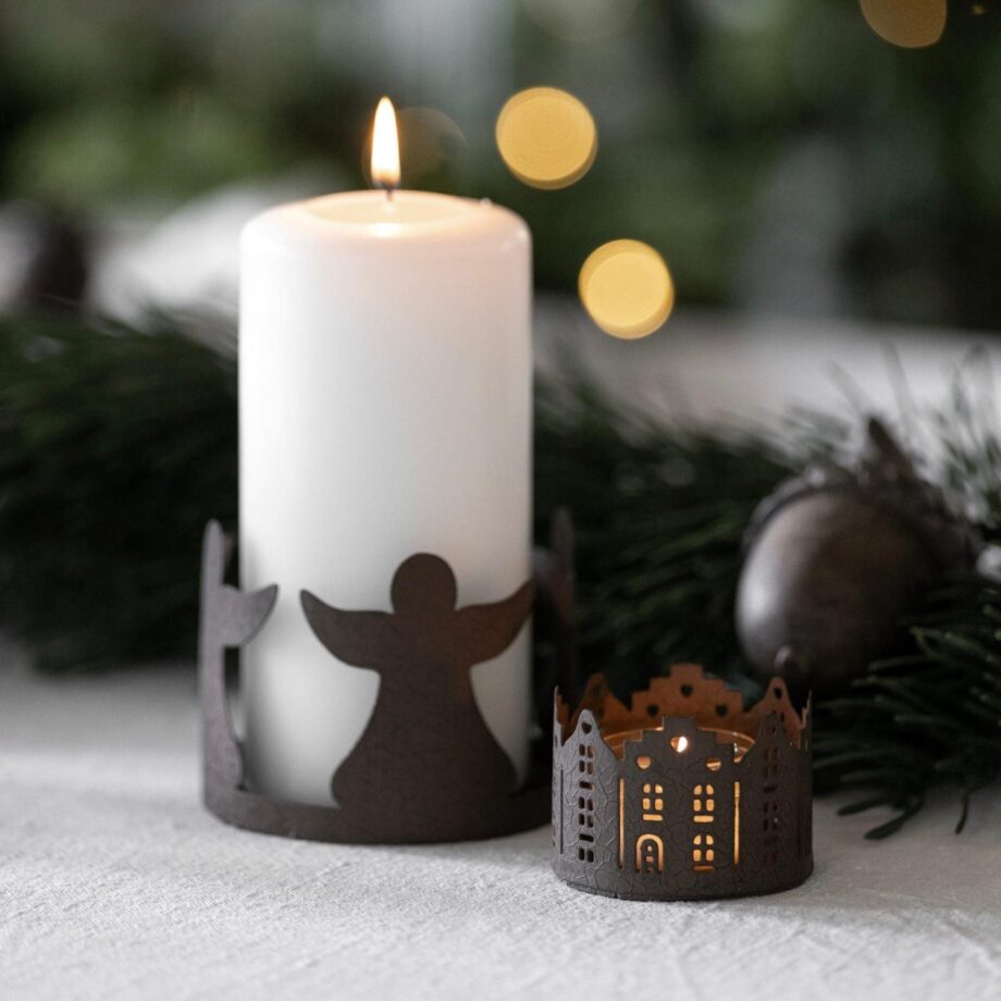 Søgne Home Lysholder Juleby Liten