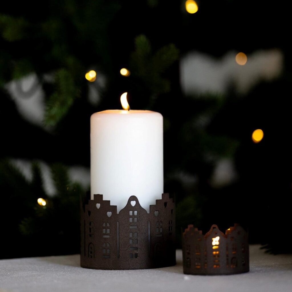 Søgne Home Lysholder Juleby Stor