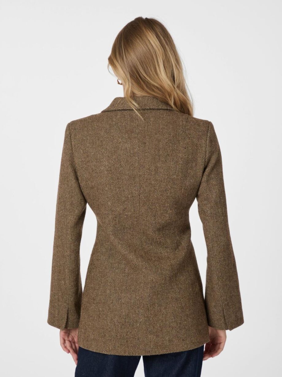 Neo Noir Bowie Herringbone Blazer