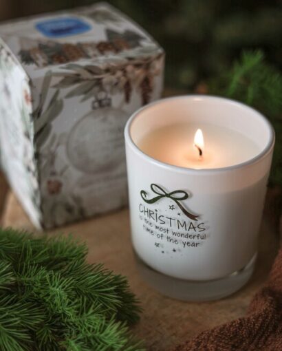 Majas Cottage Duftlys Merry Christmas - Eple & Kanel